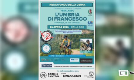 Pedalando l’Umbria di Francesco