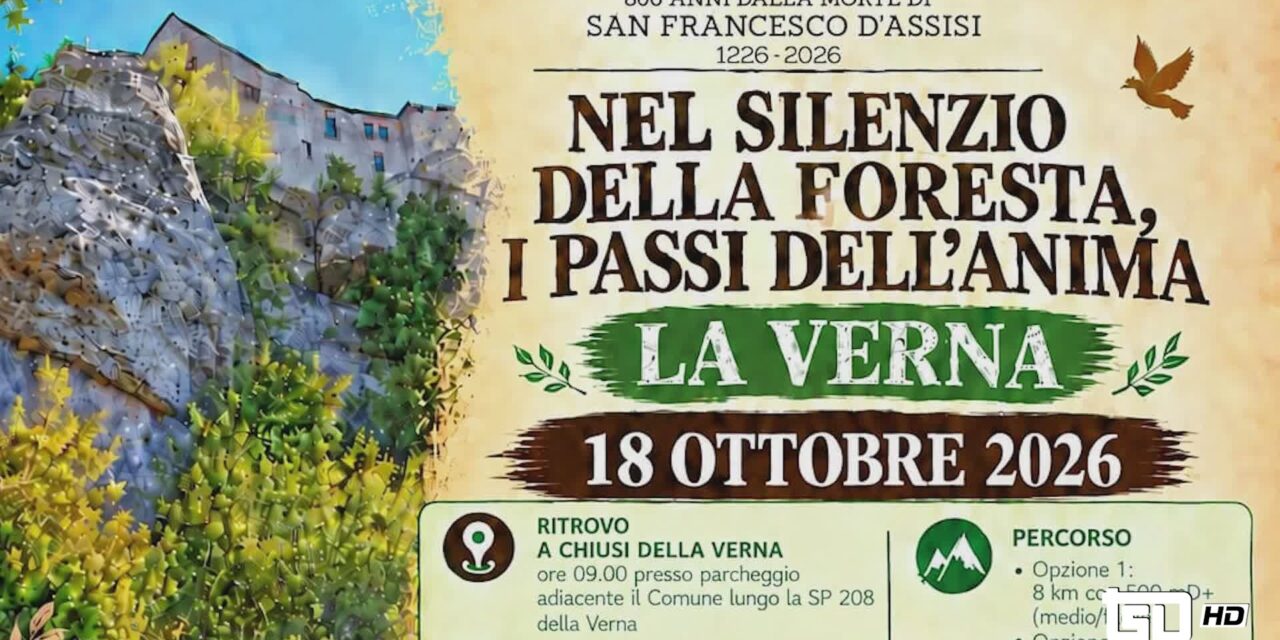 Domenica 18 ottobre pellegrinaggio a La Verna