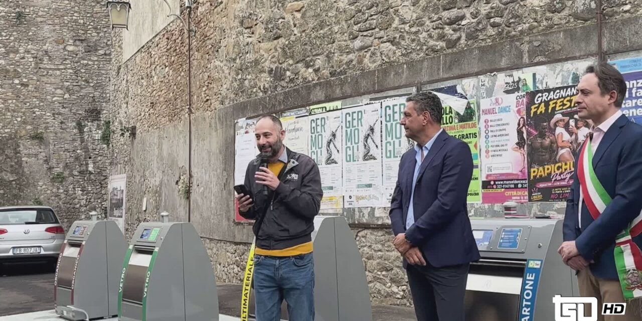 Inaugurate le nuove isole ecologiche interrate